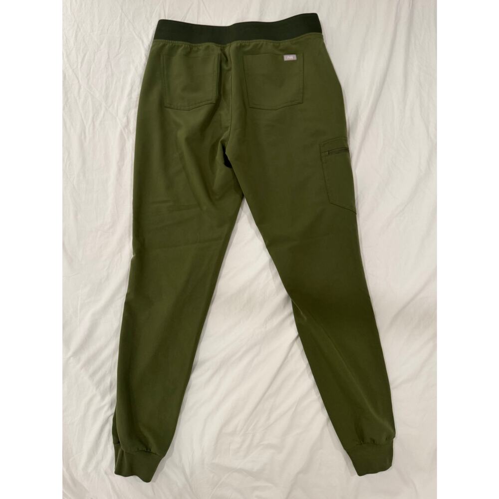 Figs Zamora Tall Jogger Scrub Pants Dark Olive Women’s Medium Tall MT LE Retired - Picture 10 of 11